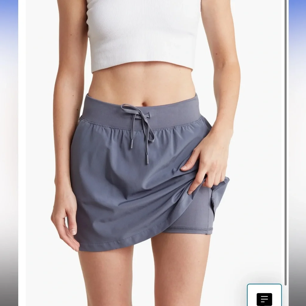 Side Pocket Athleisure Skort - Picture 3 of 7